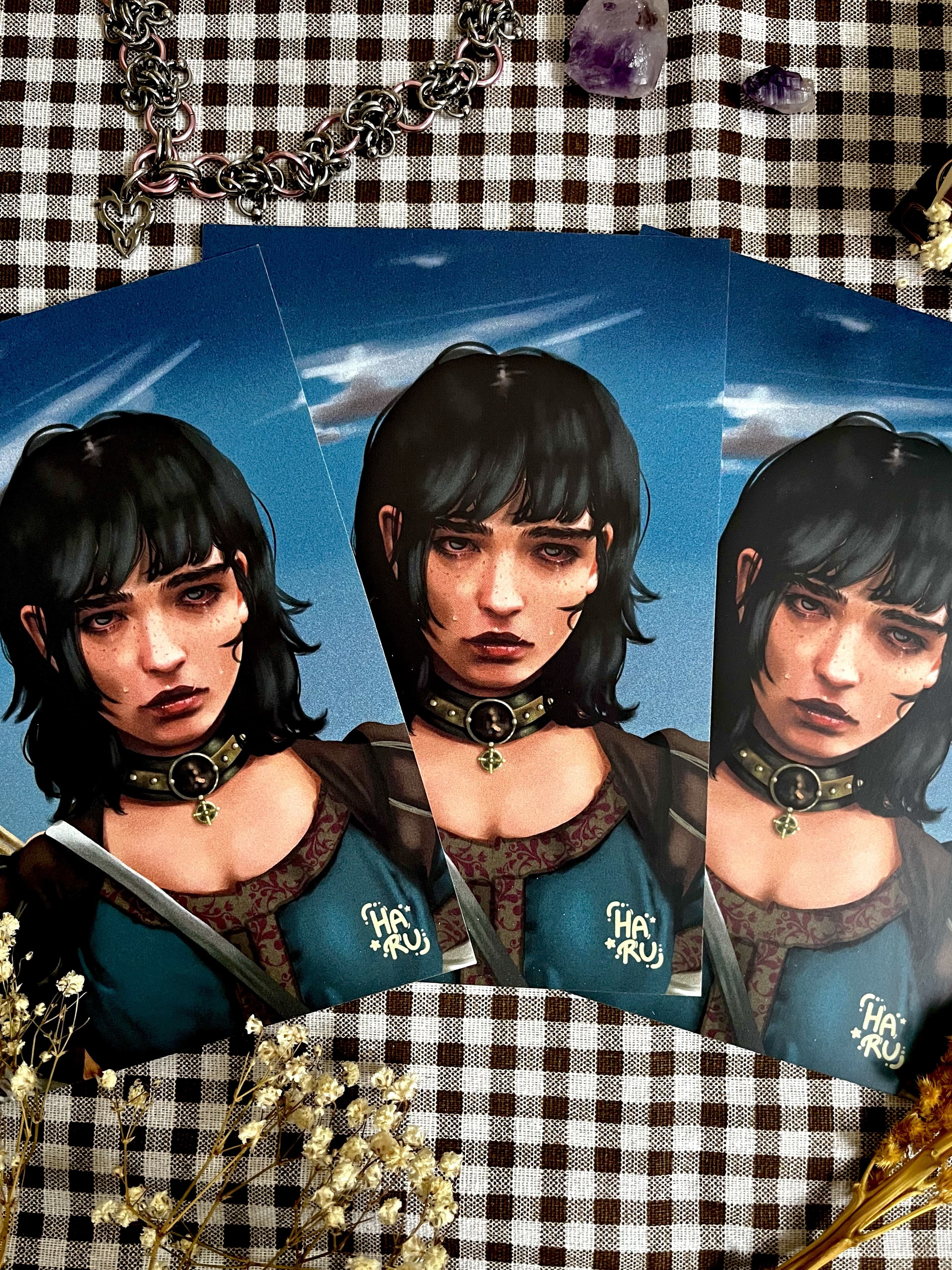 Archère Déchue - Illustrations - Illustration originale fait main par Haru.luluart - Création artistique Haru.luluart